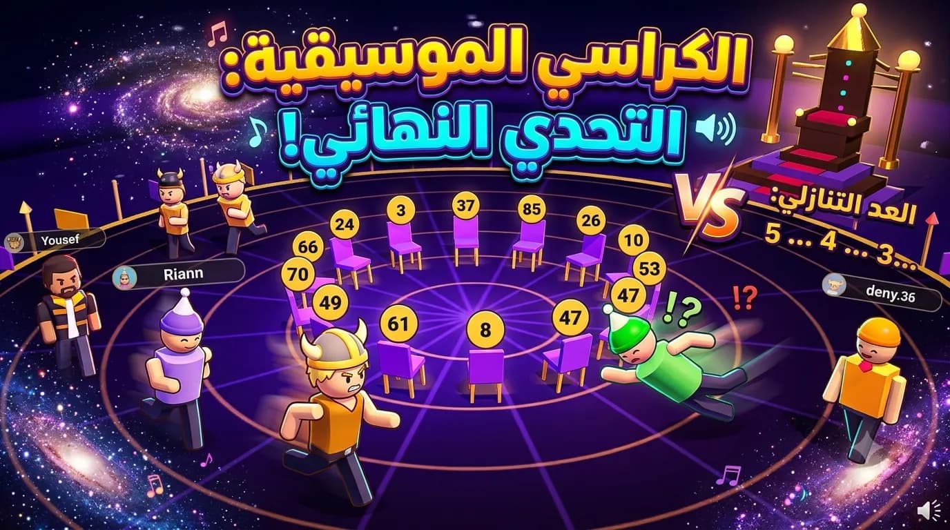 معاينة لعبة الكراسي الموسيقية